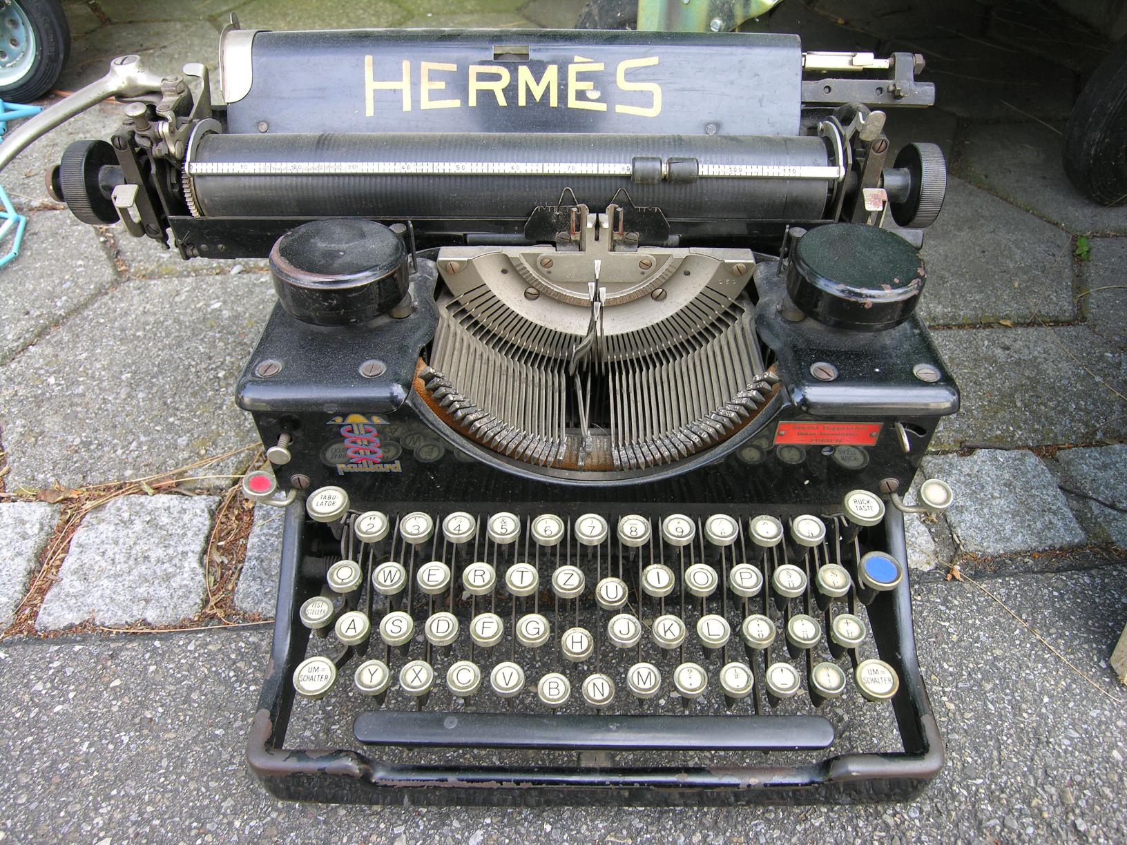 Máquina de escribir 'Hermes'