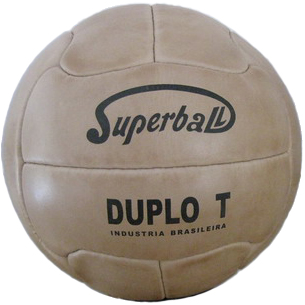 Réplica del balón balón oficial de la Copa Mundial de 1950 (wikipedia)