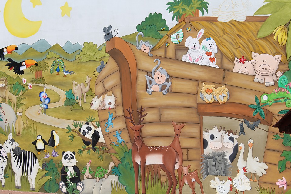 Ilustración del Arca de Noé