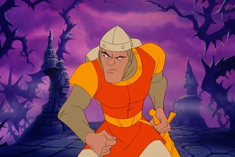 Portada del juego Dragon's Lair